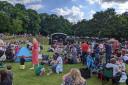 Villagers enjoying music and more at the Victory Recreation Ground in Sunninghill. An event commemorating the 80th anniversary of D-Day is set to take place this year. Credit: Sunninghill and Ascot Parish Council