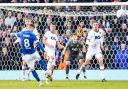 Lee Evans shoots at goal for Ipswich Town during their Boxing Day win against Oxford United. Picture: Steve Edmunds