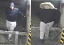 Thames Valley Police have released CCTV images of two men with whom they wish to speak.