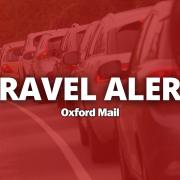Road closure due to incident in Oxfordshire town