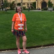 Clare Kavanagh raised a total of £340 in the Bidwells Oxford race for the charity that supports people living with one of more than 60 muscle wasting and weakening conditions