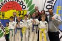 Members of Didcot Taekwondo at the 2024 English Championships