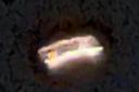 Edward Drake photographed this bright flying object over Finstock