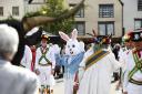 Abingdon Traditional Morris Dancers during the Easter weekend