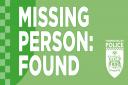 Missing person found