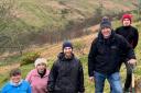 Volunteers from Valda Energy went to the Brecon Beacons to plant the trees