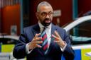 The Home Secretary James Cleverly