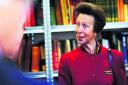 The Princess Royal showed off a gleaming grin as she opened the Soldiers of Oxfordshire Museum in Woodstock. Ed Nix caught this marvellous expression on Princess Anne’s face and leaves it up to us to decide what surprised her