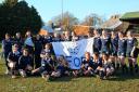 Team spirit: Members of the Oxford University Women’s Rugby squad