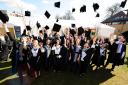 Landmark moment: Oxford Brookes University students celebrate their graduation