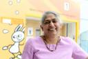 Supportive: Paediatric consultant Kokila Lakhoo is in the running for a Hospital Heroes award