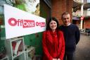 Project: Playhouse chief executive Louise Chantal and Jeremy Spafford of Arts OFS