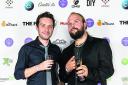 Red carpet: Kevin Douch and Jack Clothier at the 2013 AIM Independent Music Awards