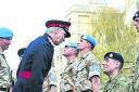 In April Private Craig Winspear was awarded his Afghanistan Operational Service Medal by the Vice Lord Lieutenant of Oxfordshire John Harwood