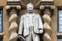 The statue of Cecil Rhodes at Oriel College
