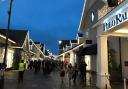 Bicester Village was distinctly un-crowded at the weekend, with shoppers forced to queue to get into the centre and individual shops