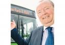 Councillor Rodney Rose, Oxfordshire County Council's cabinet member for transport, at Redbridge Park and Ride