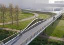 The new Grandpont bridge