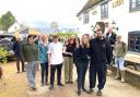 Villagers say goodbye to Lisa and Ian Neale