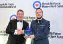 AS1 Neil Robinson with Paul Cushen from Midshires at the RAF Benevolent Fund Awards