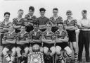 The successful Gosford Hill School under-15 football team in the 1957-8 season