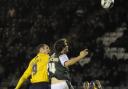 James Constable equalises for Oxford United at Plymouth