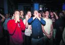 Fans watching the match at Wahoo show their disbelief after England’s defeat. Pictures: OX67975 Andrew Walmsley