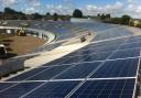 The future: Orchard Fields Primary School in Banbury has the largest solar panel installation of any primary school in Oxfordshire