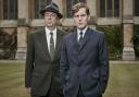 Roger Allam, who played DI Fred Thursday, and Shaun Evans, who played DC Endeavour Morse.