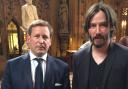 Ed Vaizey, MP for Wantage, was at the House of Commons with Hollywood star Keanu Reeves (PIC: Ed Vaizey/Twitter)