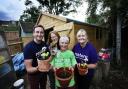Update on Restore after charity was awarded £4,660 by the Gannett Foundation last year. The charity used it to pay for another potting shed called The Bee Hive.
L-R: Tom Hayes, Heather Hull, CE Lesley Dewhurst and Sharon Allen.
9.8.2018
PICTURE BY