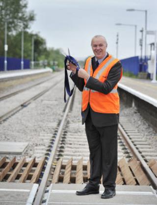Network Rail's redoubling scheme sponsor David Northey at Ascott-under-Wychwood on Monday, June 6, 2011