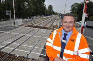 Network Rail's local operations manager Graham Dargie at Ascott-under-Wychwood on Monday, June 6, 2011