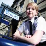 Inspector Clare Mackintosh at St Aldate’s police station in Oxford