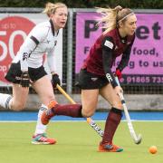 Claire Werlinger struck twice for Oxford Hawks    Picture: Richard Cave