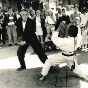 Mime dancers faced arrest for their popularity in August 1989