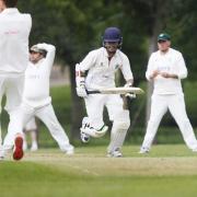 Vishane Perera’s 60 was key as Didcot ended Sandford St Martin’s hopes of winning Tier 1A, as they went down by ten runs   Picture: Ed Nix