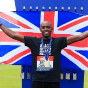 Nathan Douglas after winning triple jump gold at the 2020 British Championships Picture: British Athletics