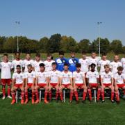 The successful Procision Academy squad, who are representing Didcot Town