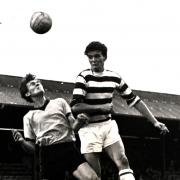 Tony Bradbury (right), playing for Oxford City in the 1960s