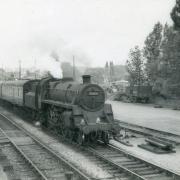 7    Steam engine No 75001 passes Wheatley with empty stock to London. Picture: Great Western Trust