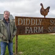 Jeremy Clarkson at Diddly Squat Farm Shop