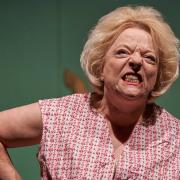 Linda Shaw as Hilary in a Banbury Cross Players performance of The Woman who Cooked Her Husband