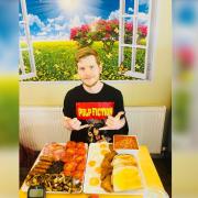 Man finished biggest breakfast in Oxfordshire in record breaking 12 minutes 50 seconds