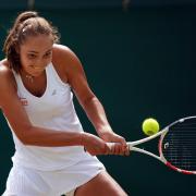 Oxfordshire's Jasmine Conway on her way to reaching the quarter-finals at Wimbledon Picture: Adam Davy/PA Wire
