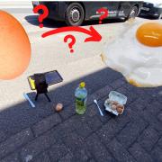 Is it hot enough to fry an egg outside? We ran an eggs-periment