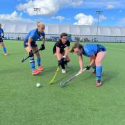 Witney Ladies in action earlier in the season. Picture: Witney Hockey Club