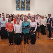 The choir at a performance in St Mary's, Cholsey.
