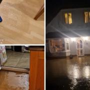 Flooding at home in Whitecross
