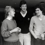 High Grant, right in Privileged in Oxford in 1982